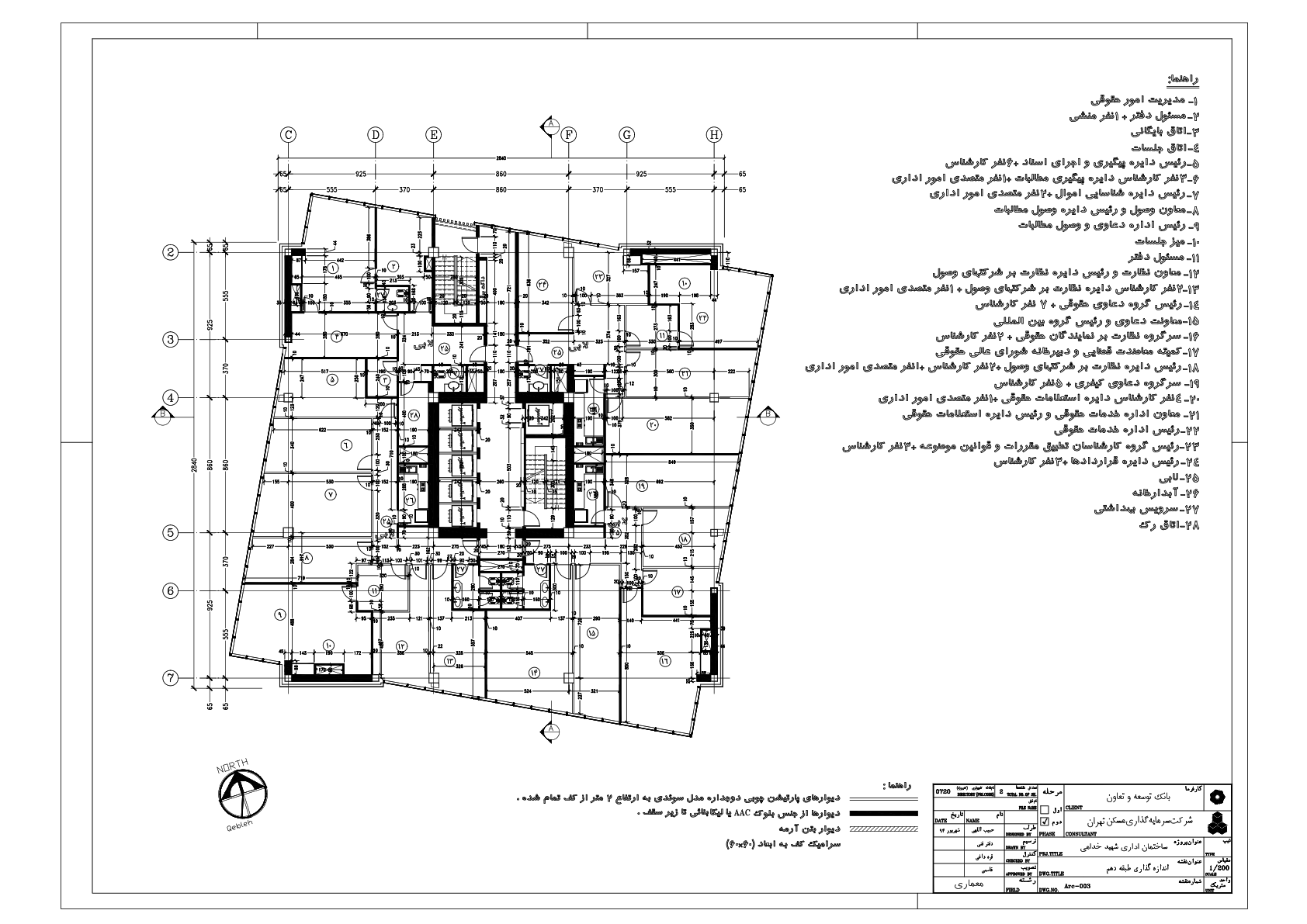 Floor 3jadid Model 001 - گروه معماری رایمست