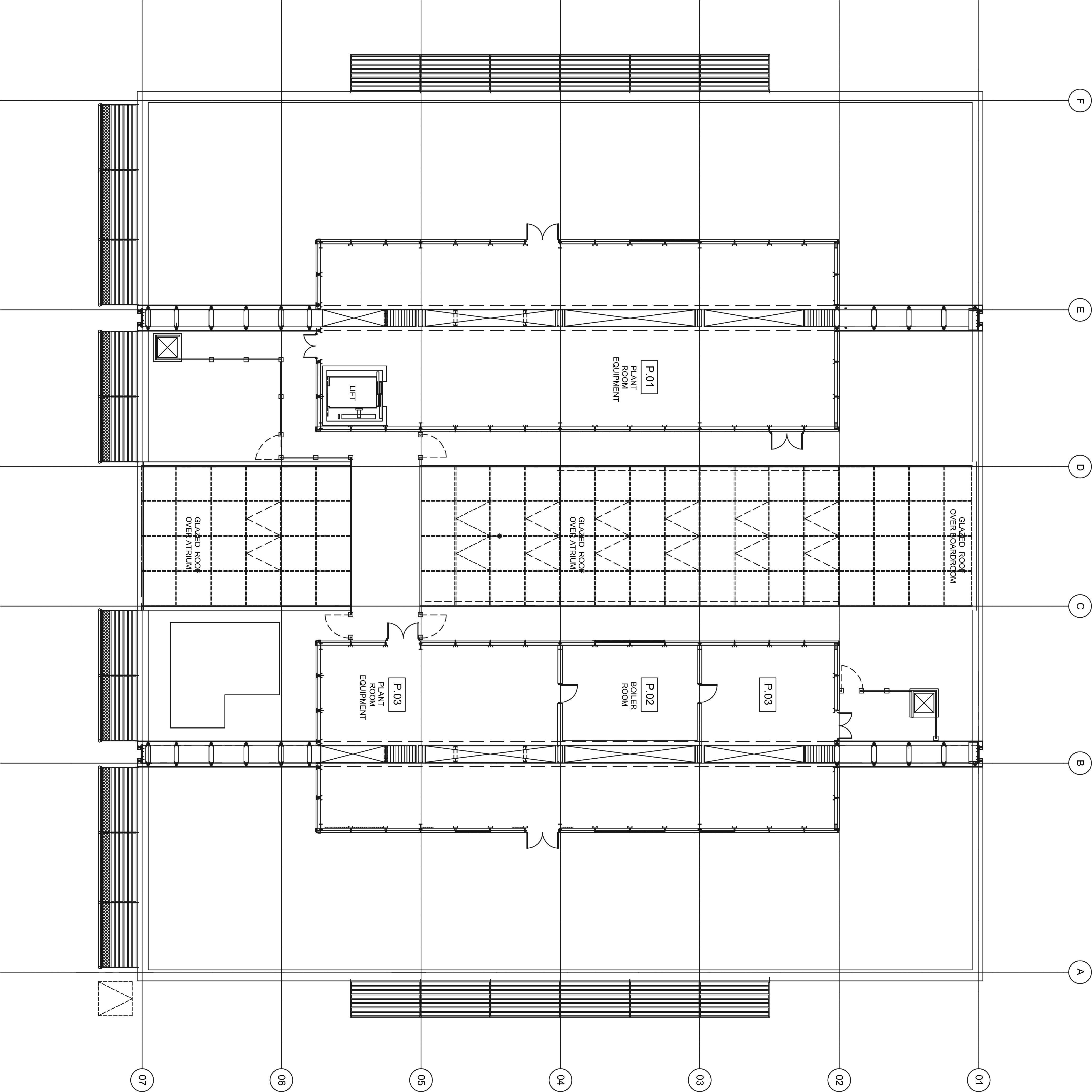 ROOF PLAN FIN2007 Model 1 - Rymast Architecture Studio