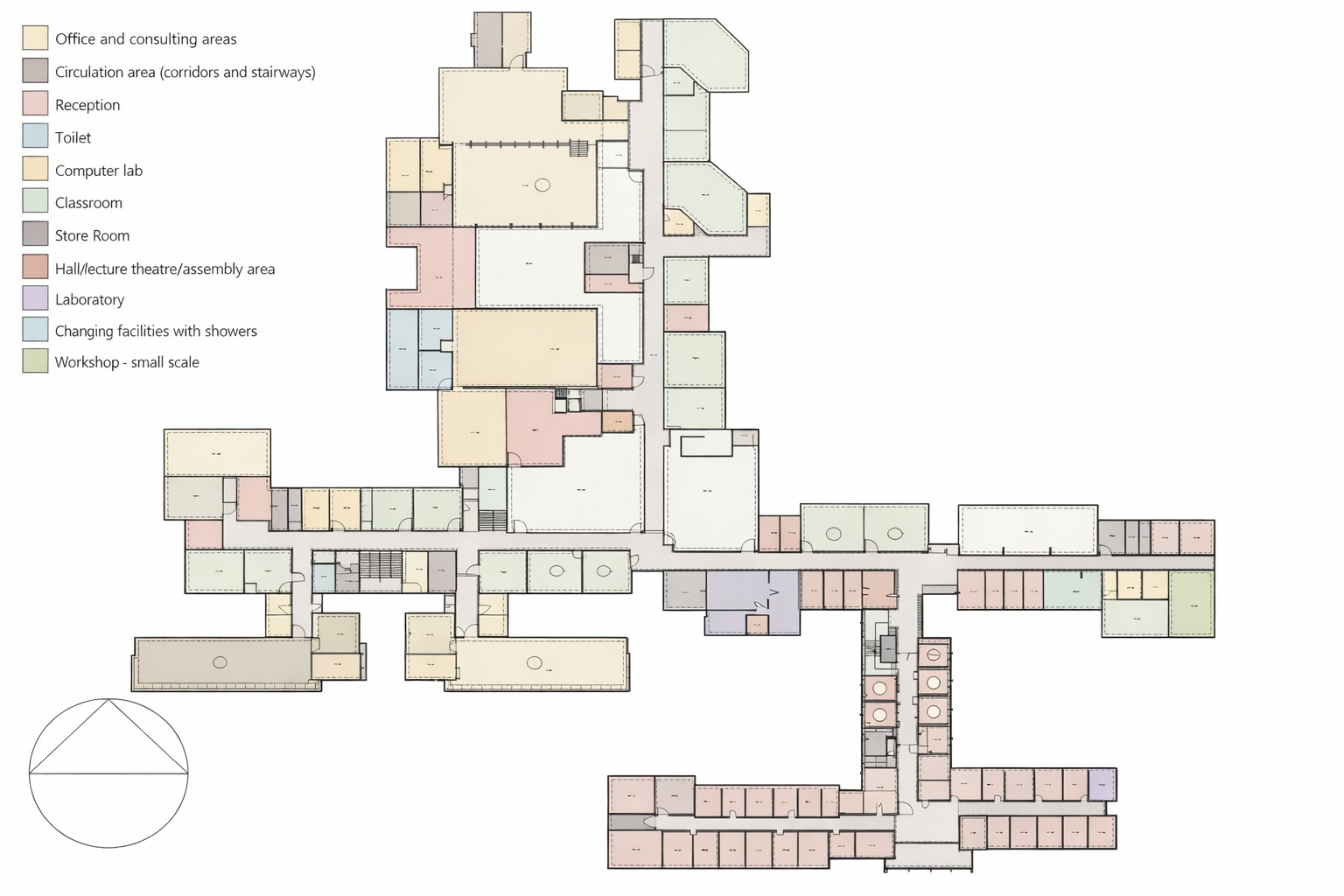 Razi University designbuilder plan - گروه معماری رایمست