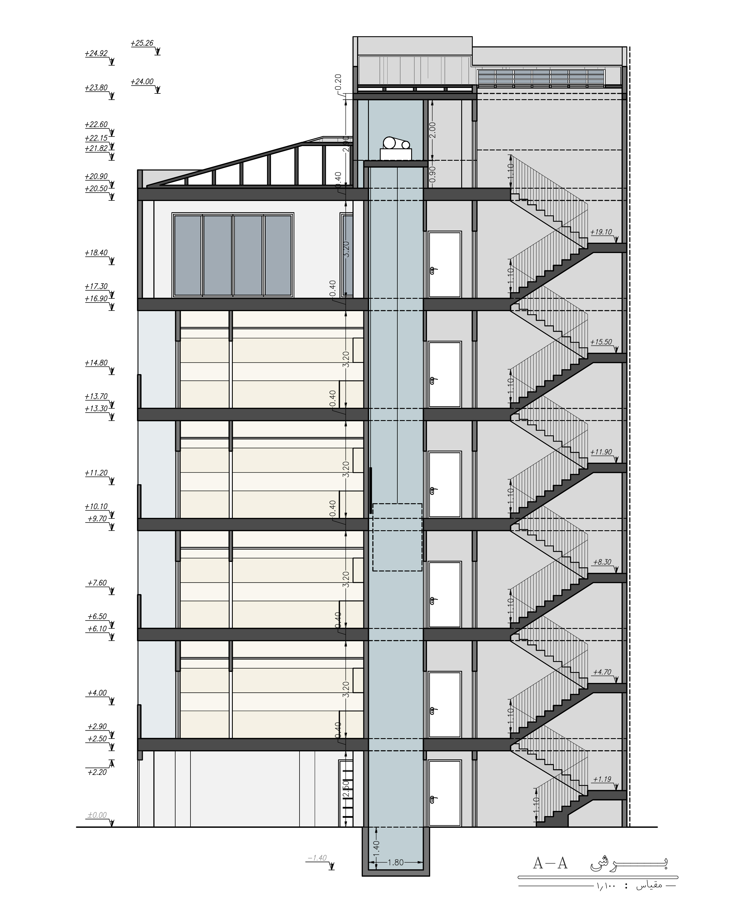 Section.Fa 3 - گروه معماری رایمست