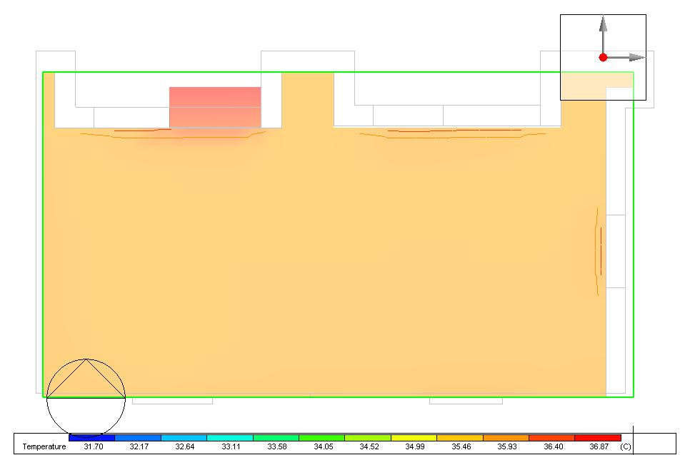 Temperature Bock 04 Zone 03 plan view 01 5 PM - گروه معماری رایمست