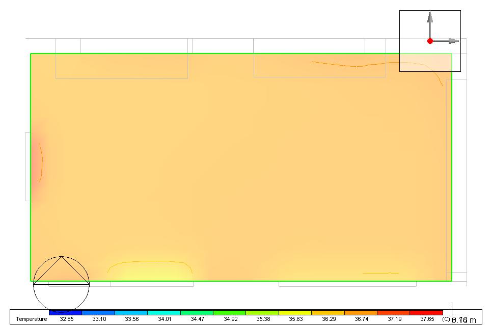 Temperature Bock 1 Zone 4 plan view 01 1 - گروه معماری رایمست